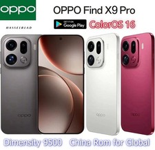 Senza IVA! OPPO Find X9 Pro ColorOS 200MP 6,78" 120Hz LTPO AMOLED NFC per Global