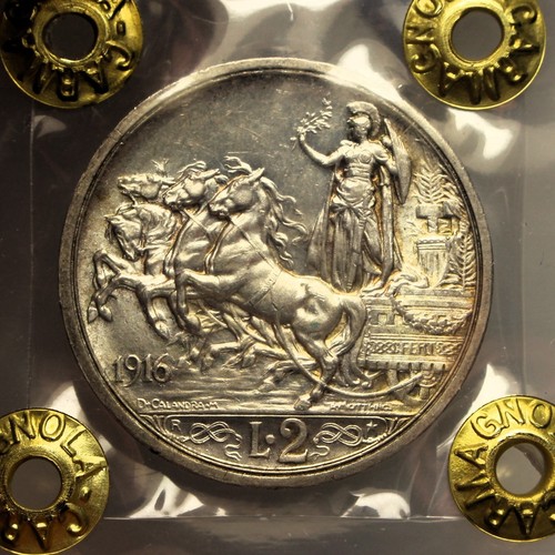 Lire 1916 quadriga - -ag-,