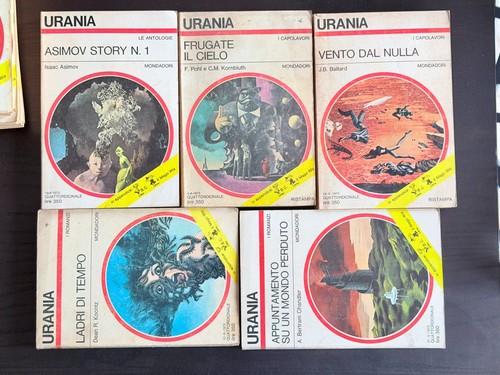 Lotto fumetti urania 619 - 5, n.