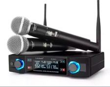 Doppio radiomicrofono wireless - radiomicrofono,