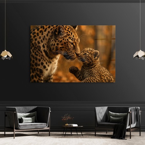 Famiglia leopardo animale - ✅, leopardo,