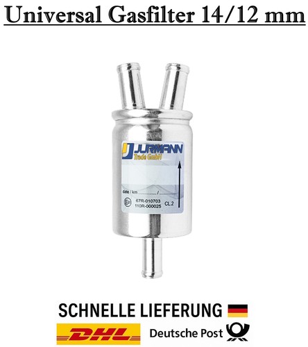 Filtro gas auto jurmann - filtro,