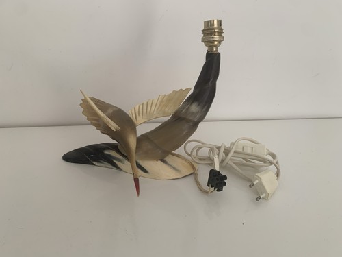 Ancienne lampe statue figurine - lampe,