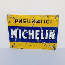 Insegna Tabella Smaltata Michelin