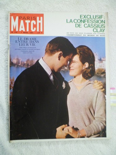 Paris match 778 03 1964 - paris, n°778