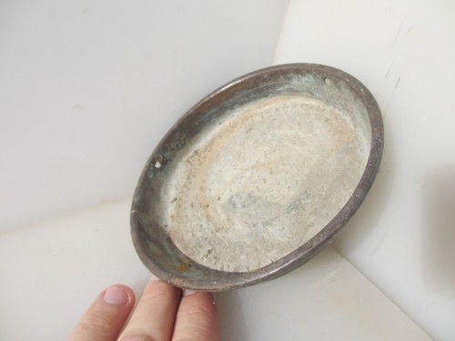Victorian bronze scale pan - scale,