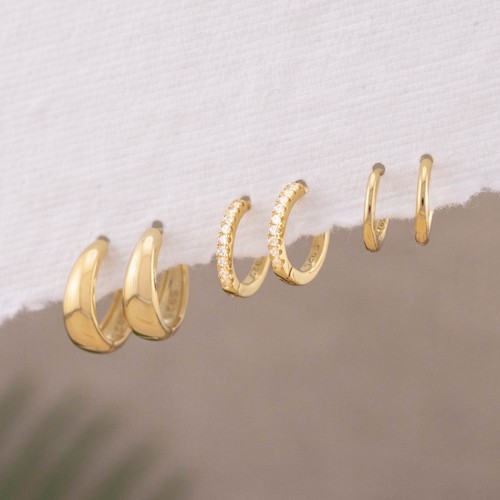 Set paia orecchini cerchio - set,