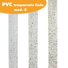 Tenda a fili in pvc glitter da