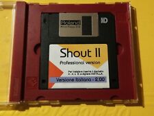 ROLAND SHOUT II Pro SMF Midi File - Floppy Disk per Pianole e PC -Basi Settaggio