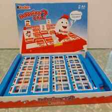 INDOVINA CHI? KINDER FERRERO GIOCO DI SOCIETÀ DA TAVOLO COMPLETO NUOVO HASBRO