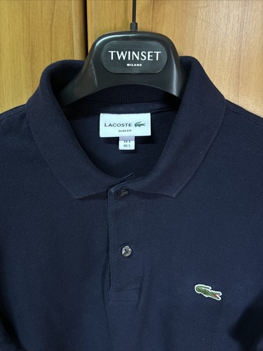 Polo lacoste manica lunga slim - lacoste,