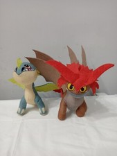 Coppia Peluche Draghi Dragontrainer 2015 Dreamworks