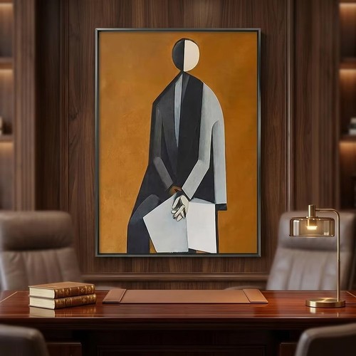 Grande figura dipinta mano - figura,