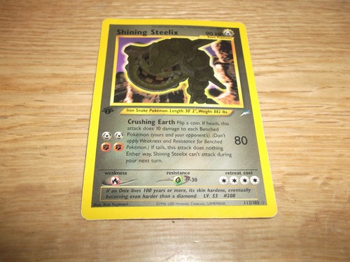 Shining steelix 112 - 112/105, holo