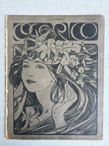 Alphonse mucha lithographie - lithographie,