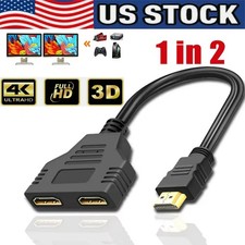 4K HDMI Cable Splitter Adapter