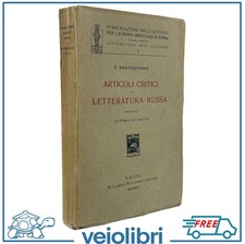 Dostojevskij ARTICOLI CRITICI