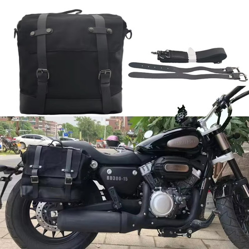 Borsa sella per moto retrò - borsa,