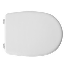 Copriwater per cesame vaso aretusa forma 7 bianco 900 in legno mdf con chiusura 