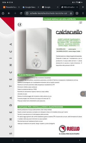 Caldaia gas metano - gas,