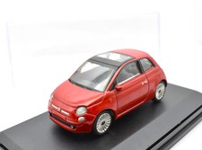 Modellino auto scala 1:43 Fiat 500 rosso diecast modellismo statico collezione