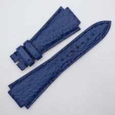 Cinturino in Squalo Blu Saphir