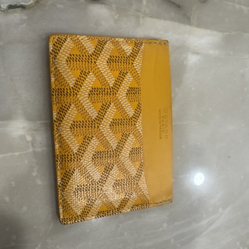 Goyard card wallet - goyard,