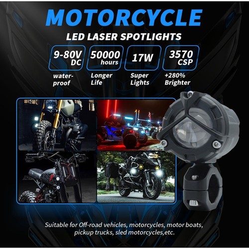 Faro moto 15w - mini, faretto