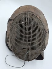 Rara maschera da recinzione