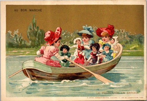 Chromos bon marche voir - au,