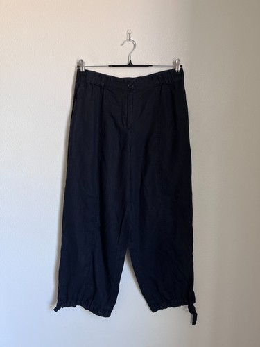 Zara pantalone donna lino