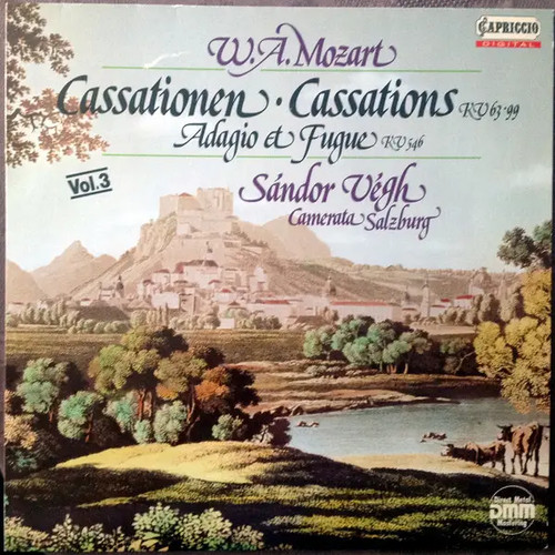 Mozart cassationen - lp,