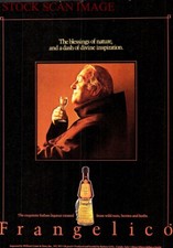 1985 Advert FRANGELICO Noisette & Herb-Flavoured Liqueur Vintage Print Ad 717/76