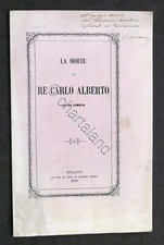 G. Carcano - La morte di Carlo