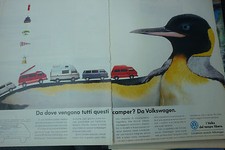 # ADVERTISING PUBBLICITA' - da dove vengono questi camper VOLKSWAGEN  (2) / 1990