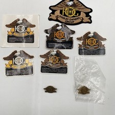 Lotto di 8 toppe, spille e adesivi gruppo proprietari Harley Davidson spedizione gratuita
