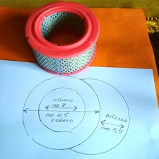 FILTRO ARIA PER CARBURATORE