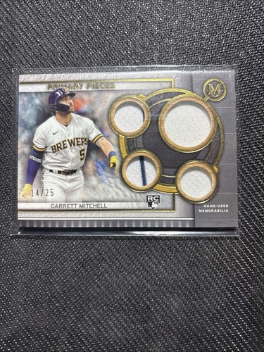 Garrett mitchell rookie patch - mitchell,