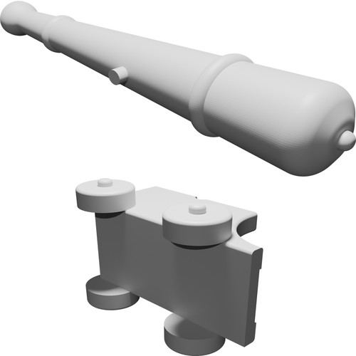 Cannone miniatura per - cannone, veliero