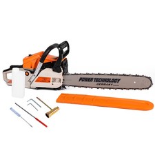 Motosega a scoppio 52cc profondita' lama 50cm professionale per giardinaggio