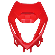Maschera scudo anteriore rosso - maschera,