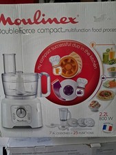 Moulinex Double Force Compact Robot da Cucina 2,2L - Bianco