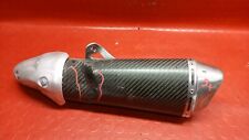 TERMINALE MARMITTA SCARICO IN CARBONIO SINISTRA DUCATI MONSTER 696 2008 2014