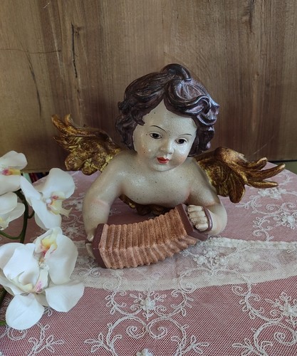 Angelo putto grande - putto, resina