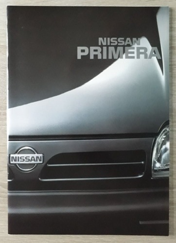 Nissan primera brochure 1993 - nissan,