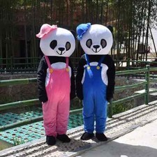 Costume mascotte panda costume