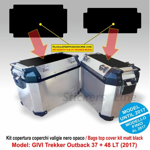 Adesivi coperchi valigie givi - adesivi,