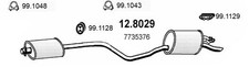 8029 marmitta silenziatore - 12.8029,