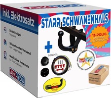 GANCIO DI TRAINO per LandRover Freelander 2 12-14 rigido + kit elettrico 13 poli ABE