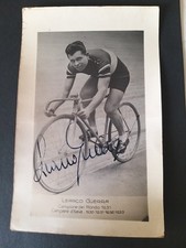 *** LEARCO GUERRA *** CARTOLINA CON AUTOGRAFO ORIGINALE, ANNI 30/40